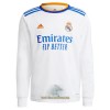 Officiële Voetbalshirt Real Madrid Thuis 2021-22 Lange Mouw - Heren